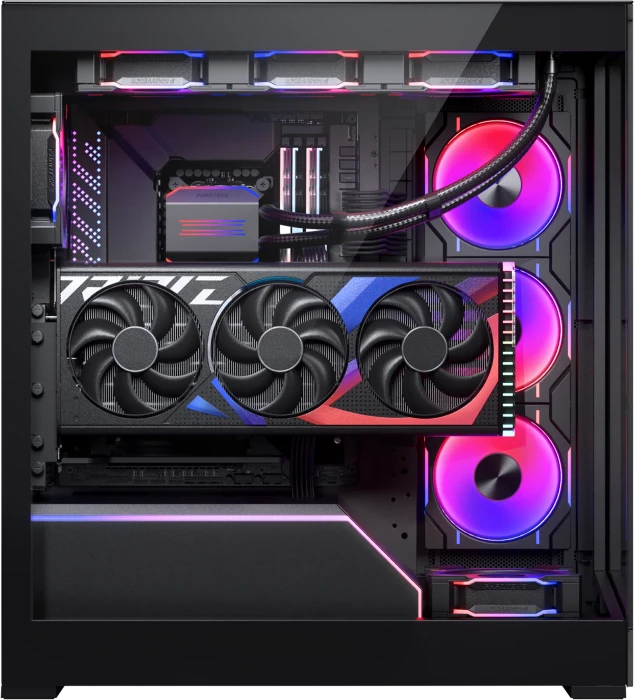 Phanteks NV5 Black, Glasfenster