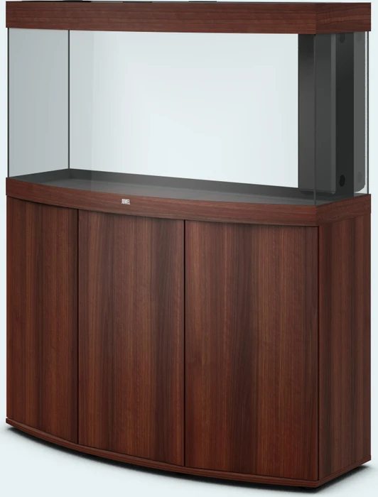 Juwel Vision 260 LED Aquarium-Set mit Unterschrank, dunkles Holz/dunkles Holz, 260l