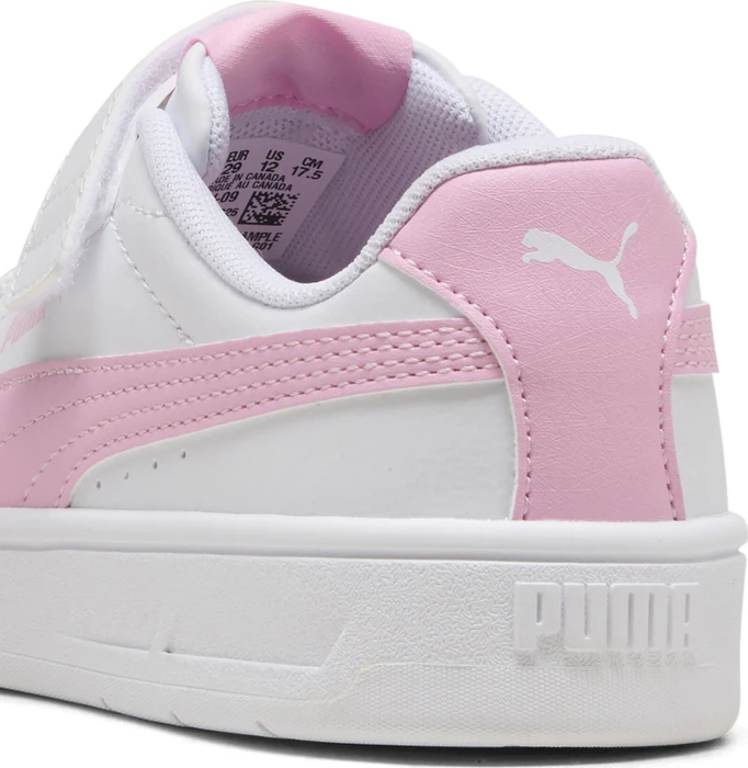 Puma Court Classic Clean puma white/pink shimmer (Junior)