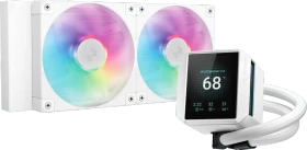 DeepCool Mystique 240 WH ARGB, weiß