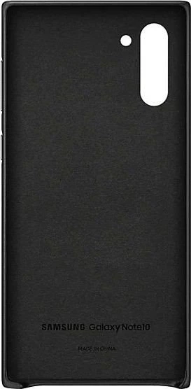 Samsung Leather Cover für Galaxy Note 10 schwarz