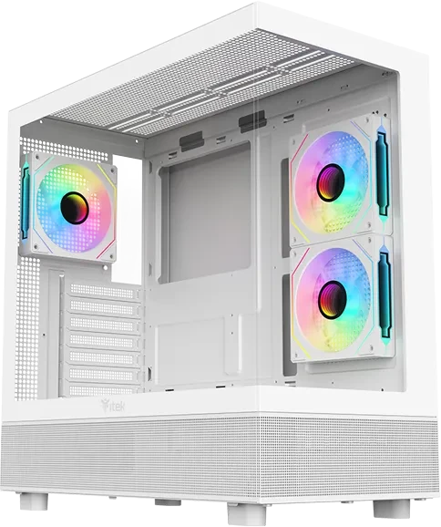 iTek Showbui 42W White, Glasfenster