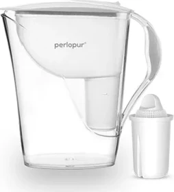 PearlCo Fashion Tischwasserfilter inkl. Kartusche Classic Universal weiß