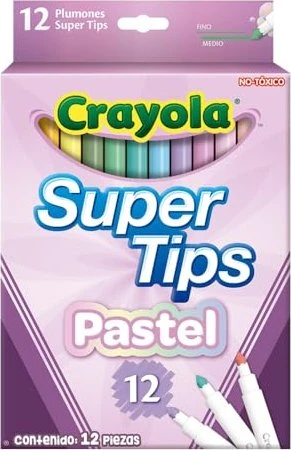 Crayola Supertips Filzstifte sortiert
