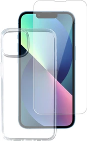 4smarts 360° Starter Set mit X-Pro Clear Glas fuer Apple iPhone 13 Pro Max transparent