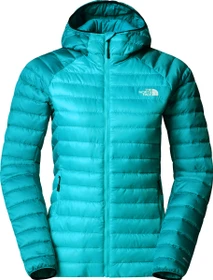The North Face Bettaforca Down Hooded Jacke galactic blue/deep teal (Damen)