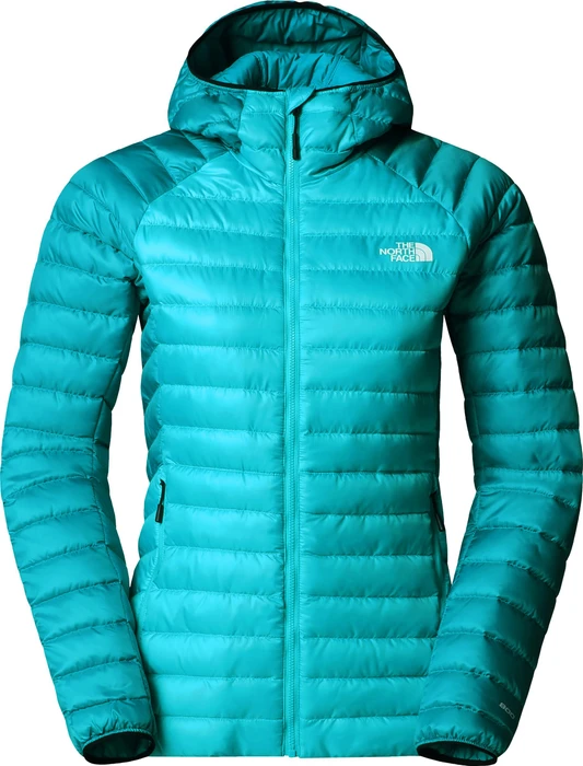 The North Face Bettaforca Down Hooded Jacke galactic blue/deep teal (Damen)
