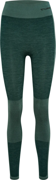 hummel CLEA Seamless Tight Hose lang green gables/garden topiary me (Damen)