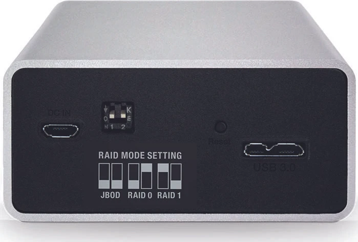 Fantec mobiRAID X2, USB 3.0 Micro-B