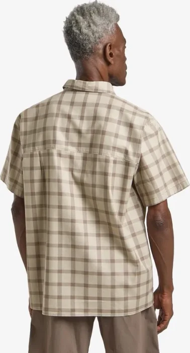 Jack Wolfskin Planalto Hemd kurzarm check/cold coffee (Herren)