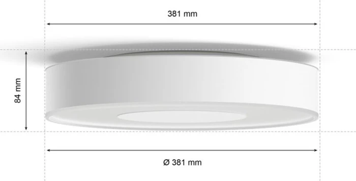 Philips Hue White and Color Ambiance Xamento M weiß