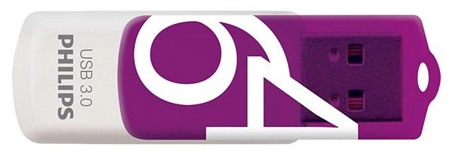 Philips Vivid 64GB violett, USB-A, USB 3.2 Gen 1×1