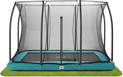 Salta Comfort 305x214cm Bodentrampolin grün