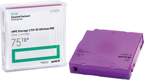 HPE LTO-Ultrium 10 Kassette RW, 30TB/75TB