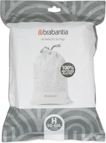 Brabantia PerfectFit Müllbeutel Typ H 50-60l, 40 Stück