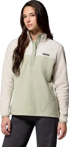 Columbia Benton Springs Half Snap Fleece Pullover safari/dark stone (Damen)
