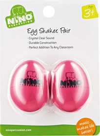 Nino Egg Shaker Paar Erdbeer-rosa