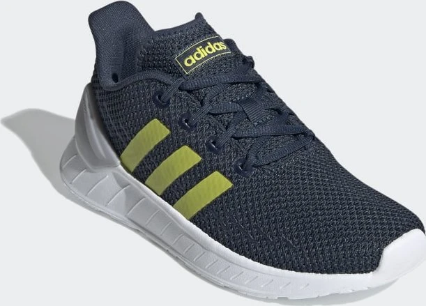 adidas Questar Flow NXT crew navy/acid yellow/halo silver (Junior)