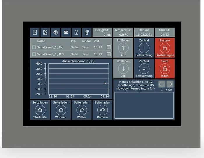 MDT VisuControl Touchpanel 10"