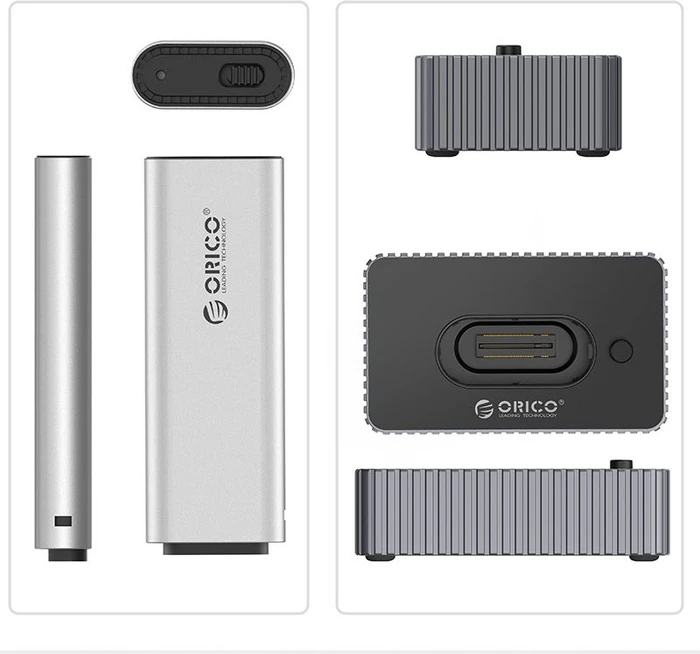 Orico Single Bay M.2 NVMe/SATA SSD, M.2 Dockingstation, USB-C 3.1
