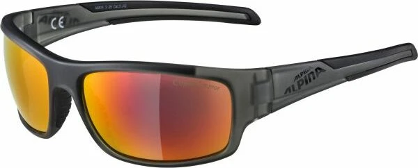 Alpina Testido anthracite matt/ceramic mirror red