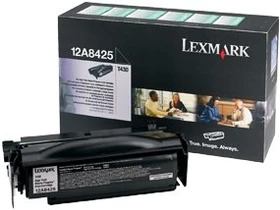 Lexmark Return Toner 12A8425 schwarz hohe Kapazität
