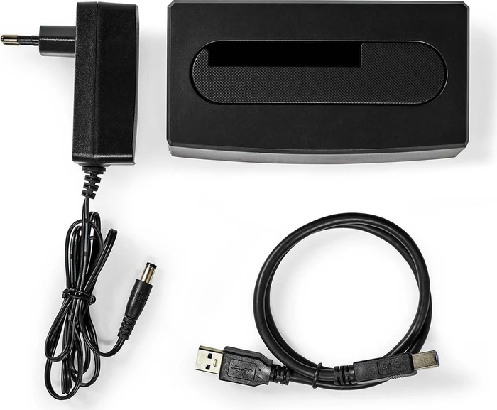 Nedis Single Bay HDD Docking Station, 1x 2.5"/3.5", USB-B 3.0