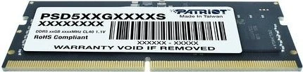 Patriot Signature Line CSODIMM 16GB, DDR5-6400, CL52-52-52-103