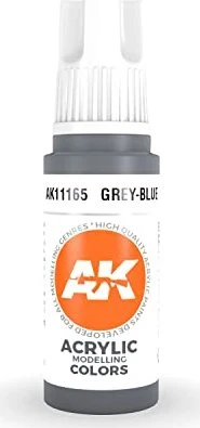 AK-Interactive 3rd Gen Acrylic Colors Acrylic Modelling Colors grey blue, 17ml