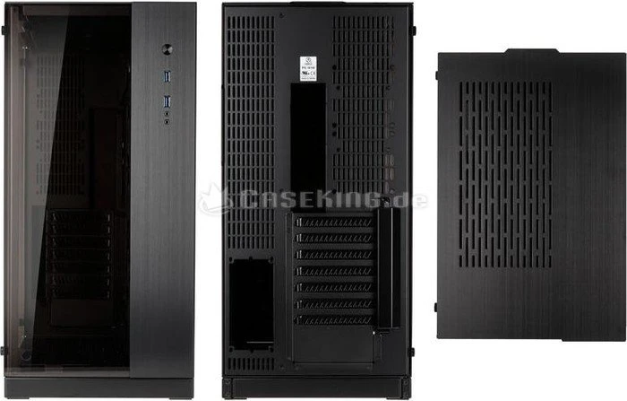 Lian Li PC-O10, schwarz, Glasfenster