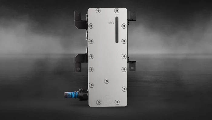 EK Water Blocks EK-Pro Pump Reservoir Manifold X3 D5, Acetal, schwarz, mit Pumpe