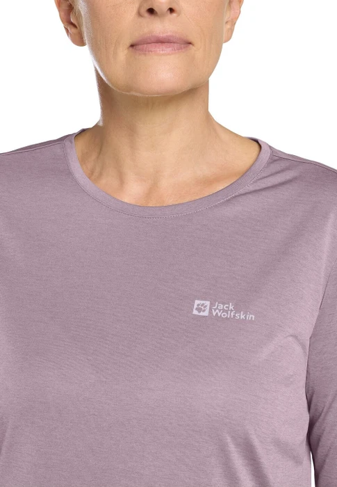 Jack Wolfskin Crosstrail Funktionsshirt 3/4 wild blossom (Damen)