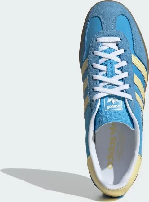 adidas Gazelle Indoor semi burst blue/almost yellow/cloud white