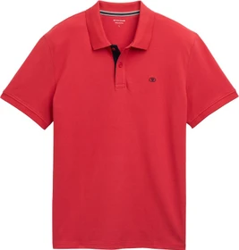 Tom Tailor Piqué Poloshirt kurzarm samba red (Herren)