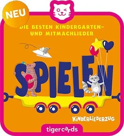 Tiger Media Tigercard Kinderliederzug Die besten Kindergarten- und Mitmachlieder - Spielen