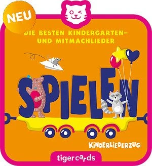Tiger Media Tigercard Kinderliederzug Die besten Kindergarten- und Mitmachlieder - Spielen