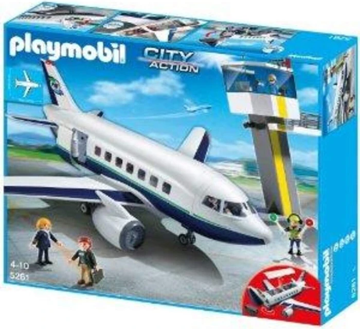 playmobil City Action Cargo- und Passagierflugzeug