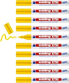 edding 8750 Lackmarker gelb, 10er-Pack