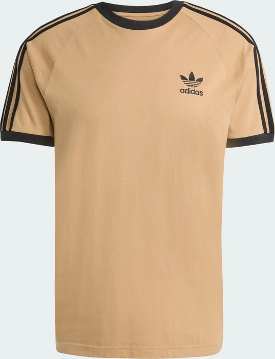 adidas Adicolor Classics 3-Streifen T-Shirt kurzarm cardboard/black (Herren)