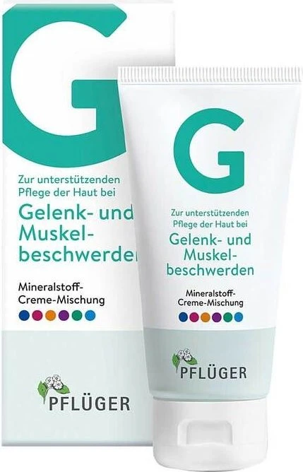G Gelenk- und Muskelbeschwerden Mineralstoff-Creme-Mischung, 75ml