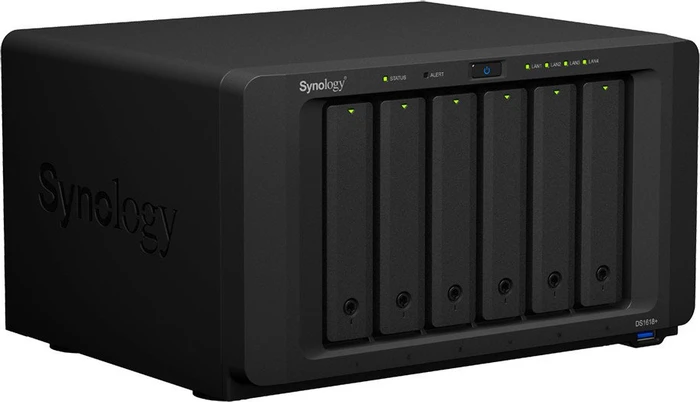 Synology DiskStation DS1618+, 4GB RAM, 4x RJ-45 1000Base-T, 3x USB-A 3.0