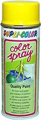 Dupli-Color Color Spray Kunstharzlack-Spray RAL 1021 rapsgelb, 400ml