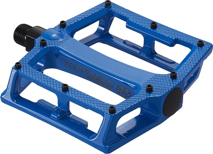 Reverse Super Shape 3D Plattformpedale blau