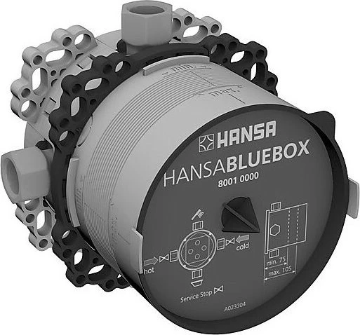 Hansa Up-Rohbauset-Bade--und-Brausearmatur G3/4