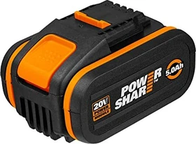 Worx 20V PowerShare Werkzeug-Akku 20V, 5.0Ah, Li-Ionen [5.0Ah] [100Wh]