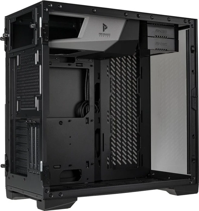 Antec P120 Crystal, schwarz, Glasfenster