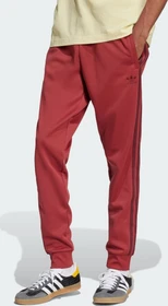 adidas Adicolor Classics SST Trainingshose lang preloved ruby (Herren)