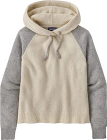 Patagonia Recycled Wool Blend Hooded Strickpullover dyno white (Damen)