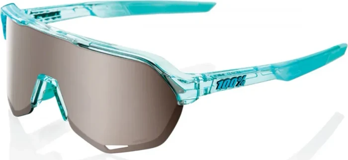 100% S2 polished translucent mint/hiper silver mirror