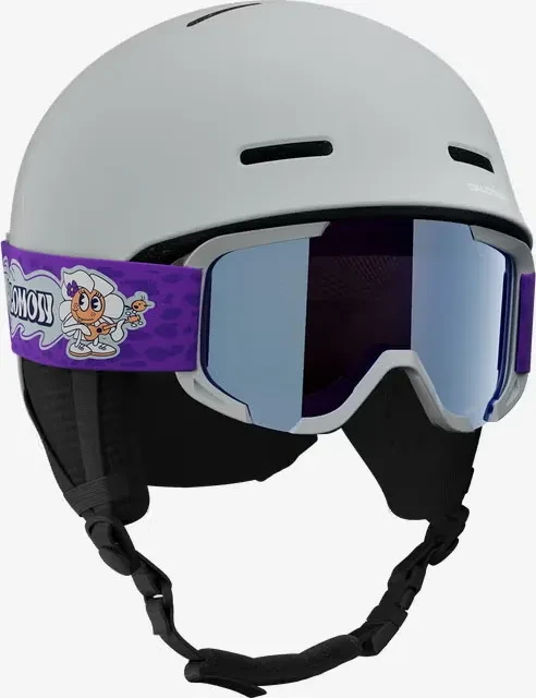 Salomon Player Combo Helm ice flow (Junior)